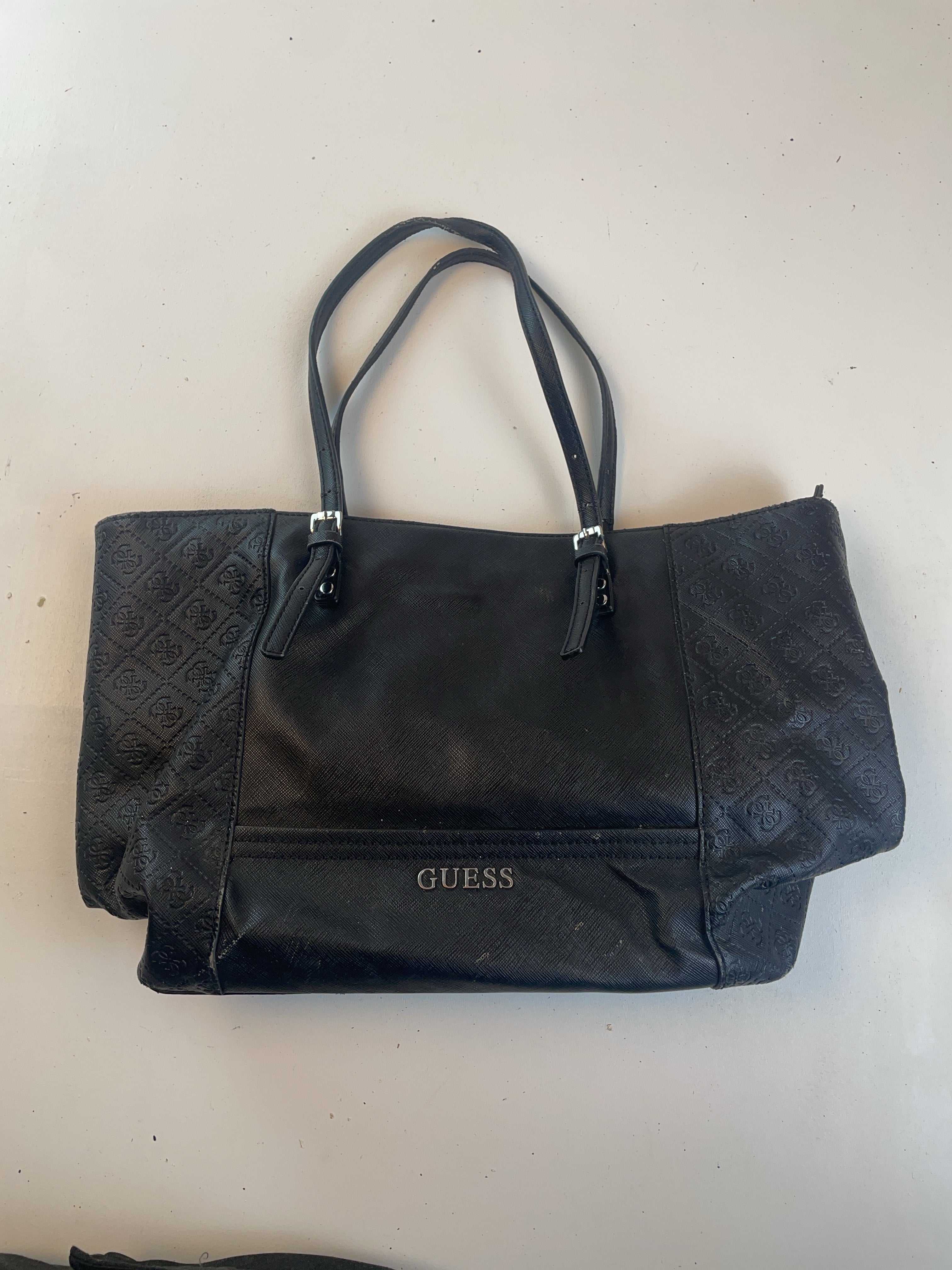 Guess Shopper Tasche Schwarz Y2k