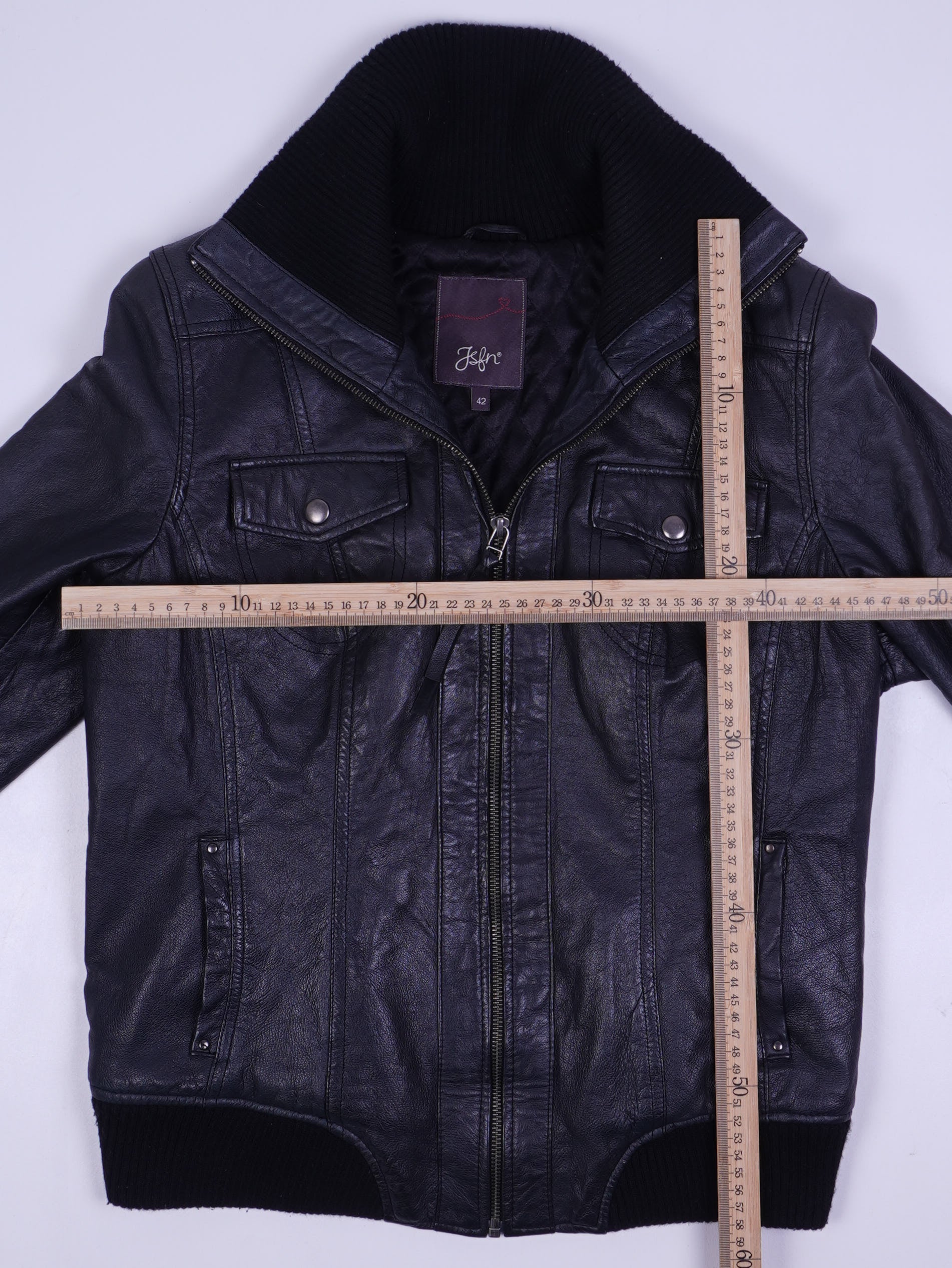 Vintage Lederjacke (M)