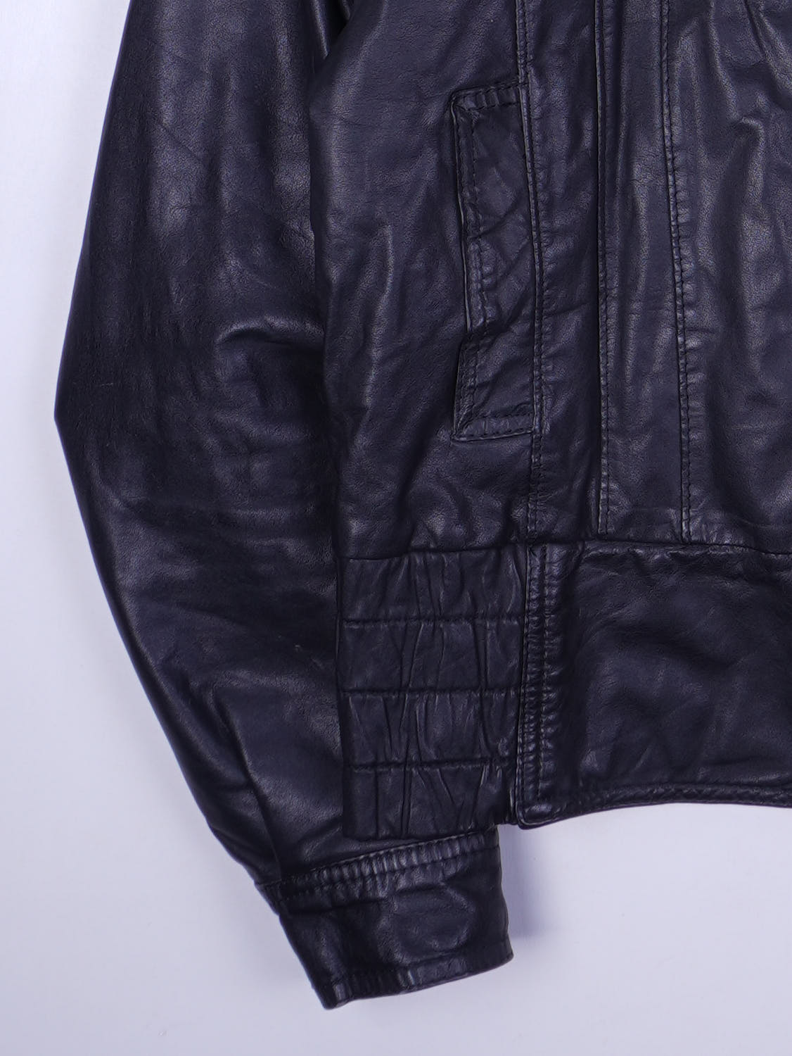 Vintage Lederjacke (M)