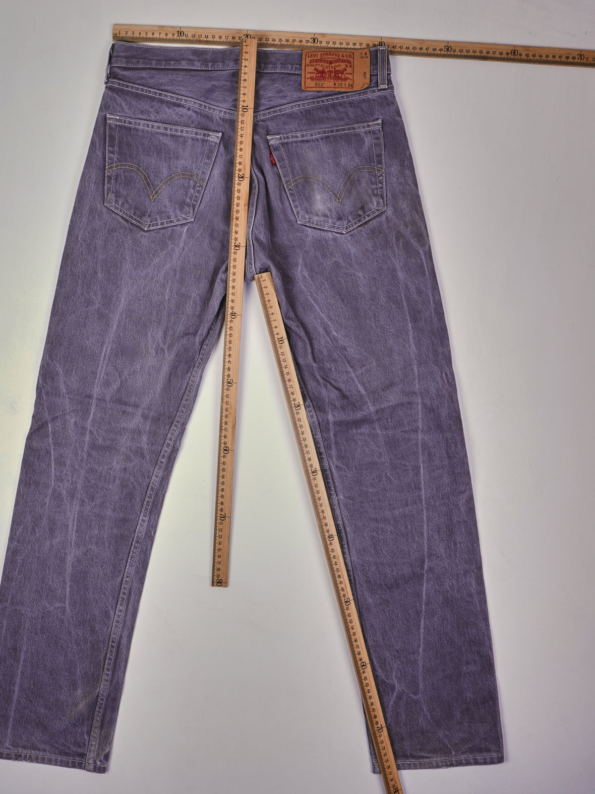 Levis 501 Straight Leg Jeans (W32)