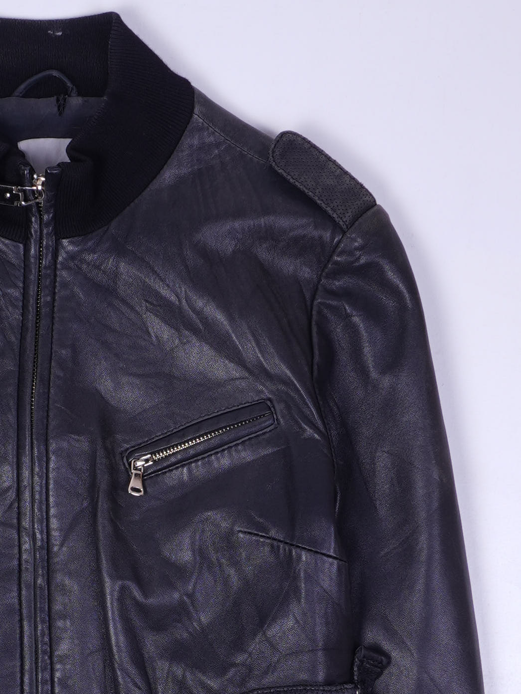Vintage Lederjacke (S)