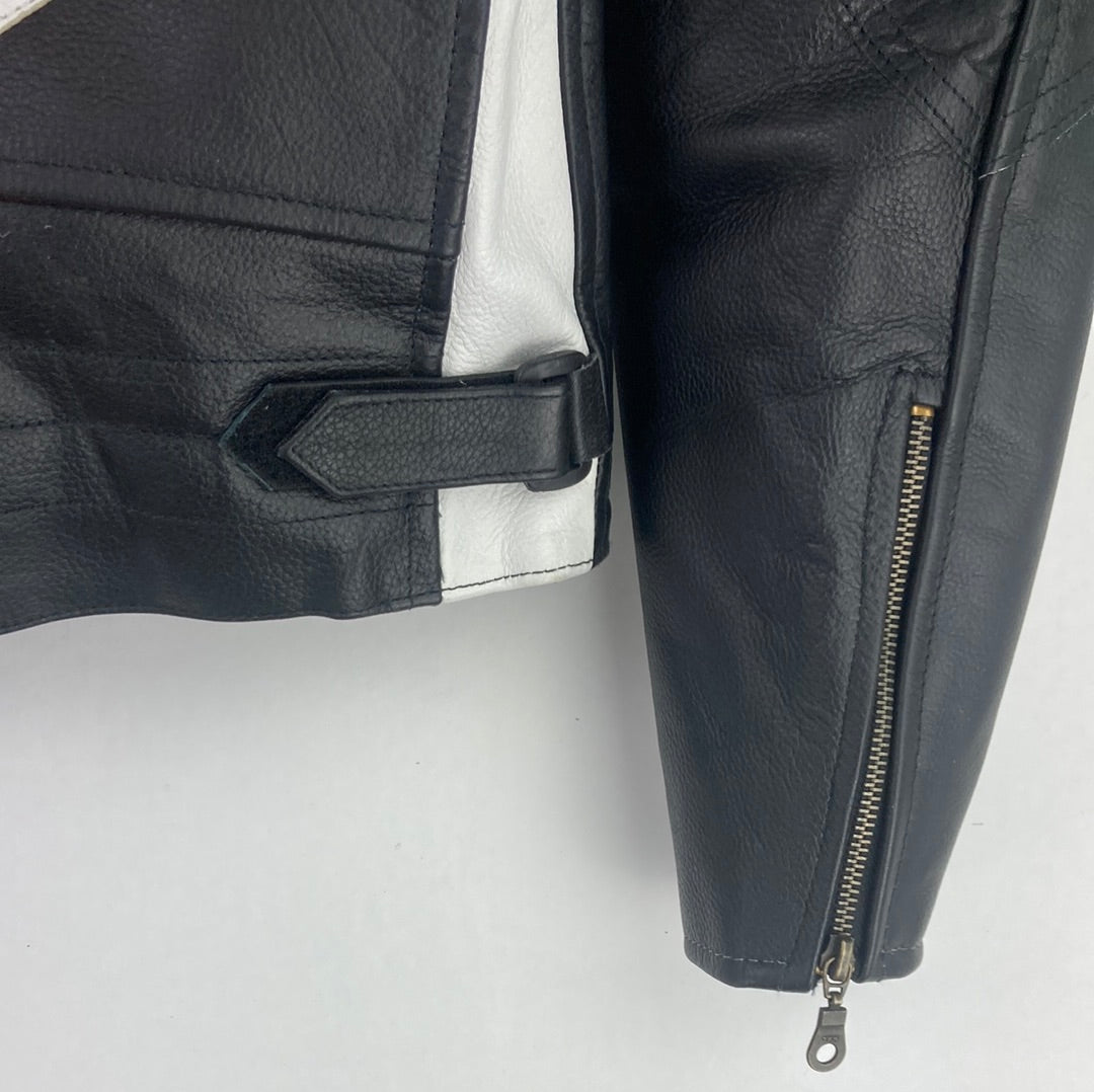 Lucky Strike Leder Racing Jacke (S)