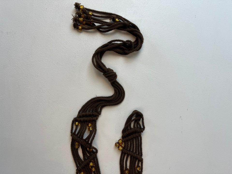 Vintage Braun Gürtel