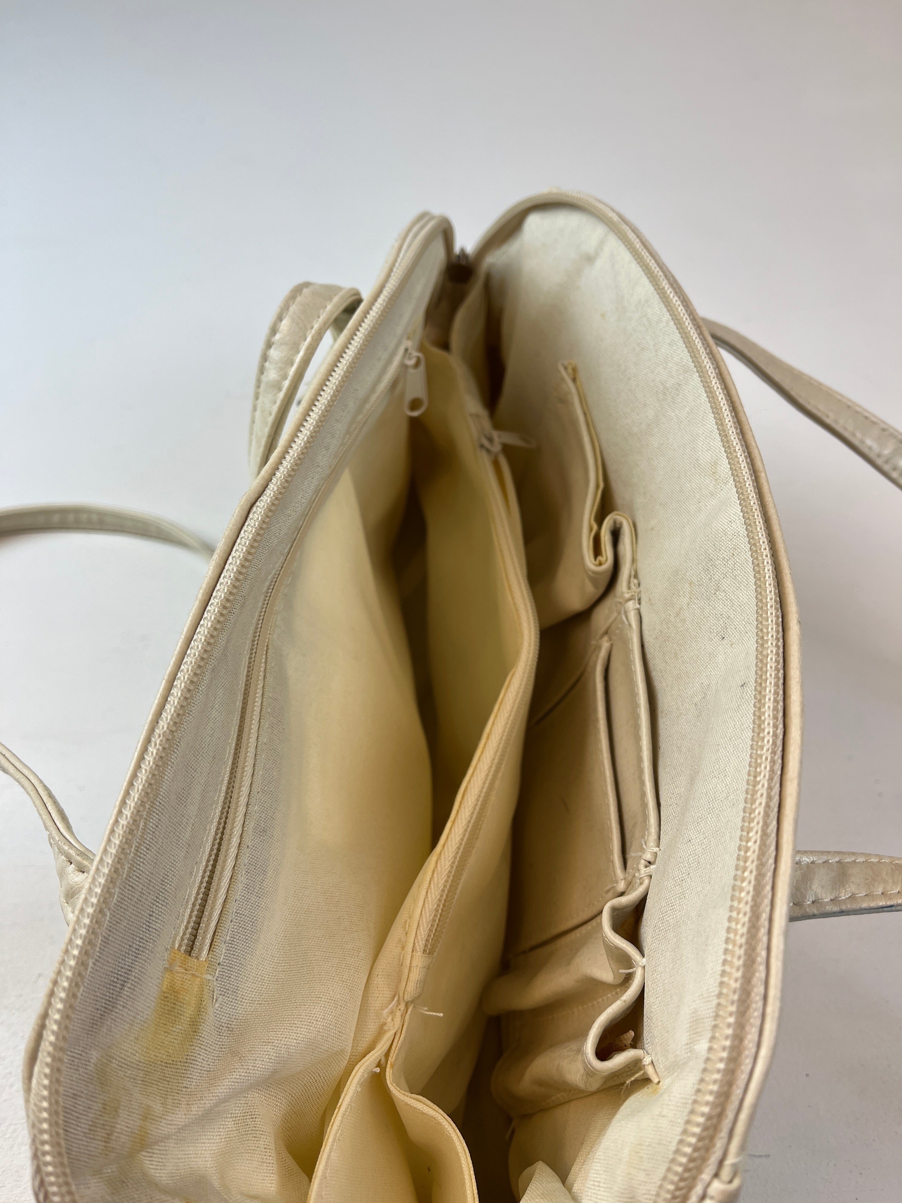 Vintage Tasche Beige