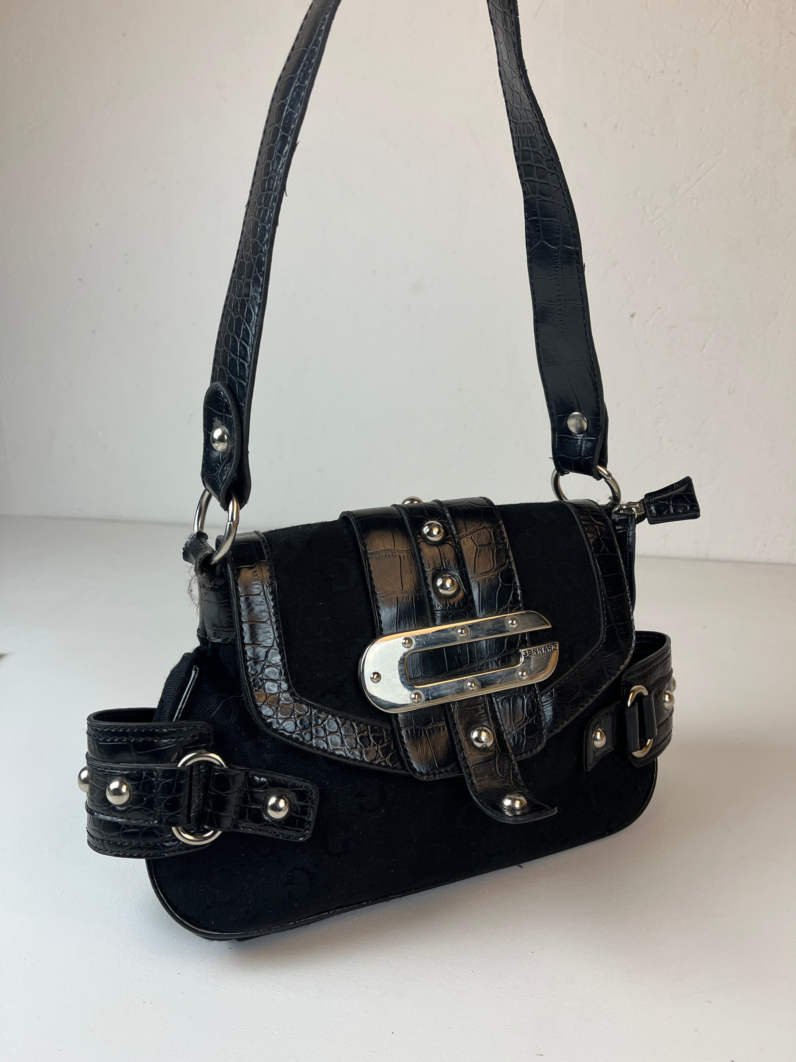 Vintage Y2K Tasche Schwarz