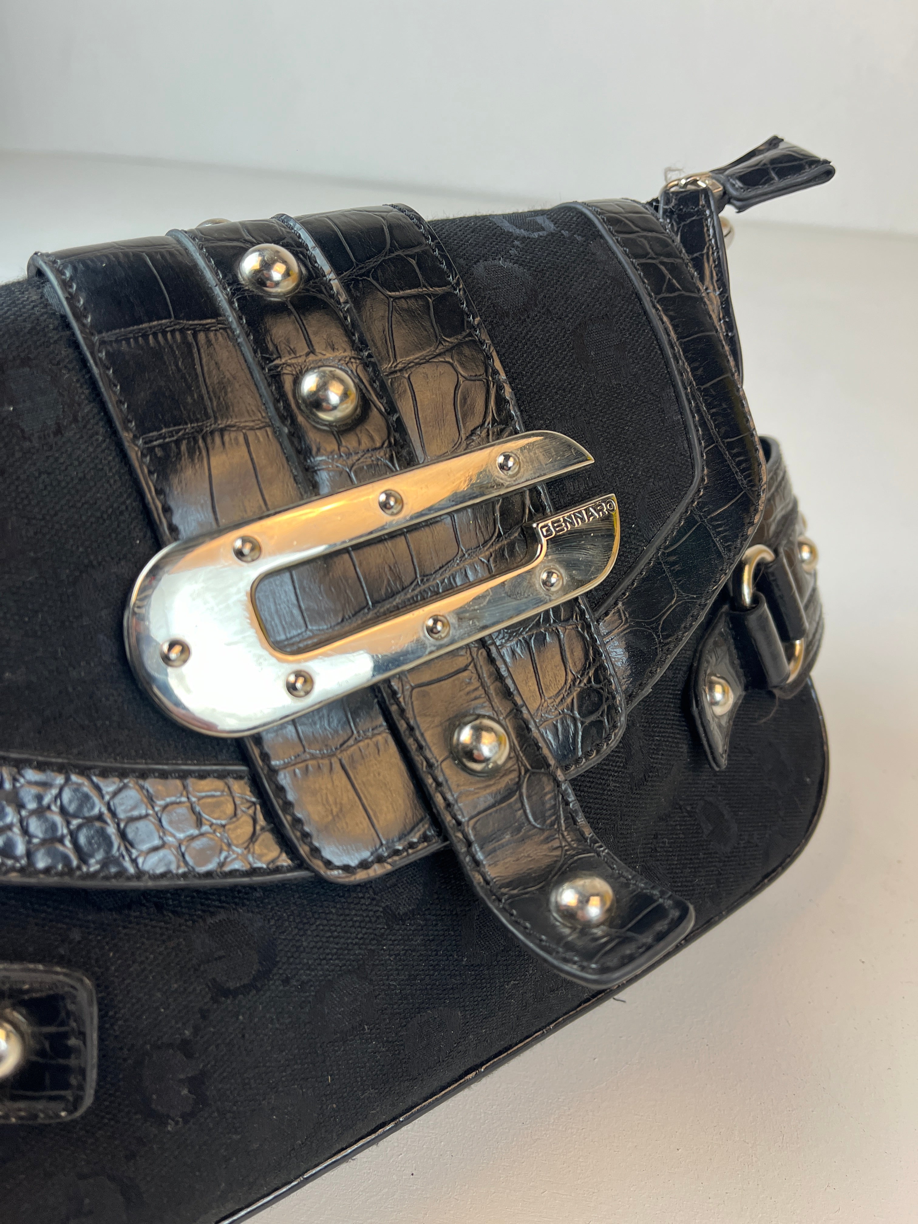 Vintage Y2K Tasche Schwarz