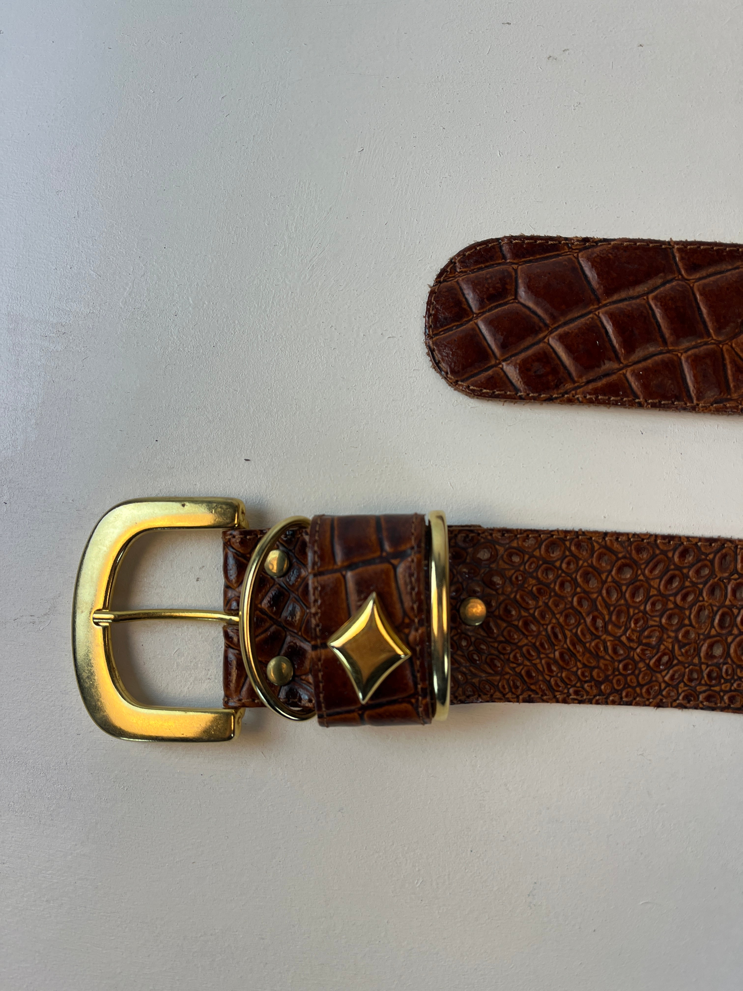 Vintage Gürtel Braun