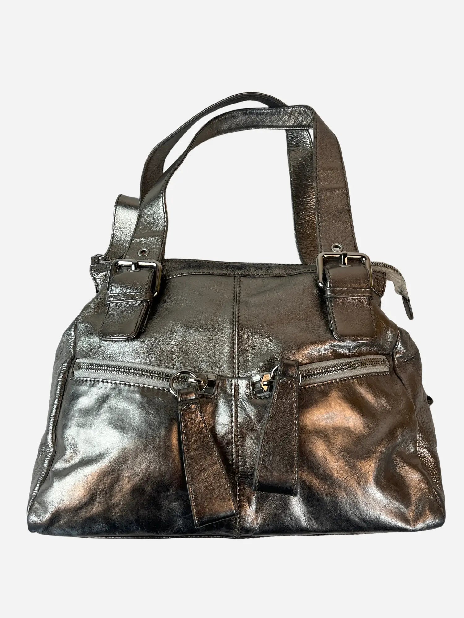 Vintage Tasche Silber