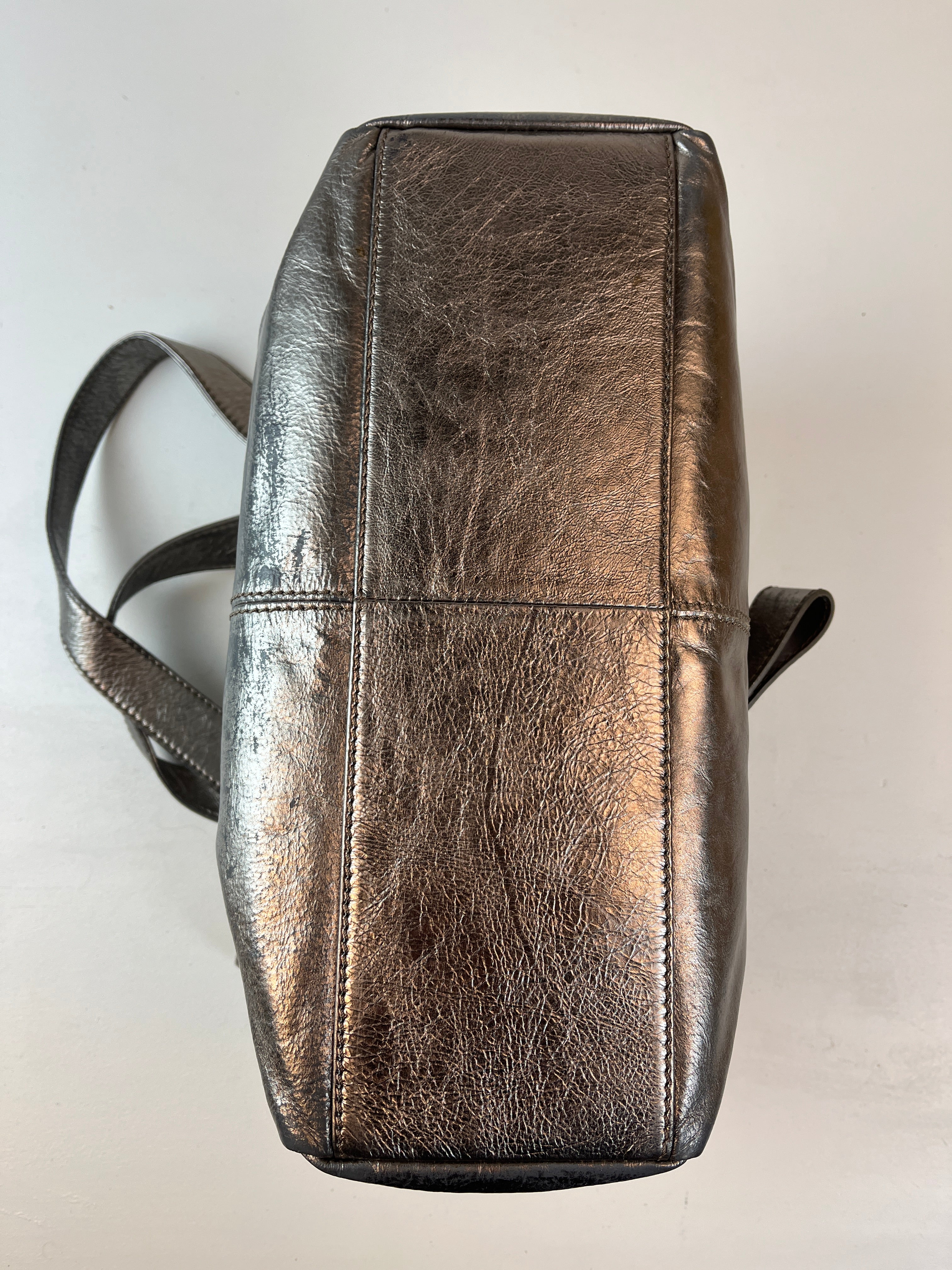 Vintage Tasche Silber