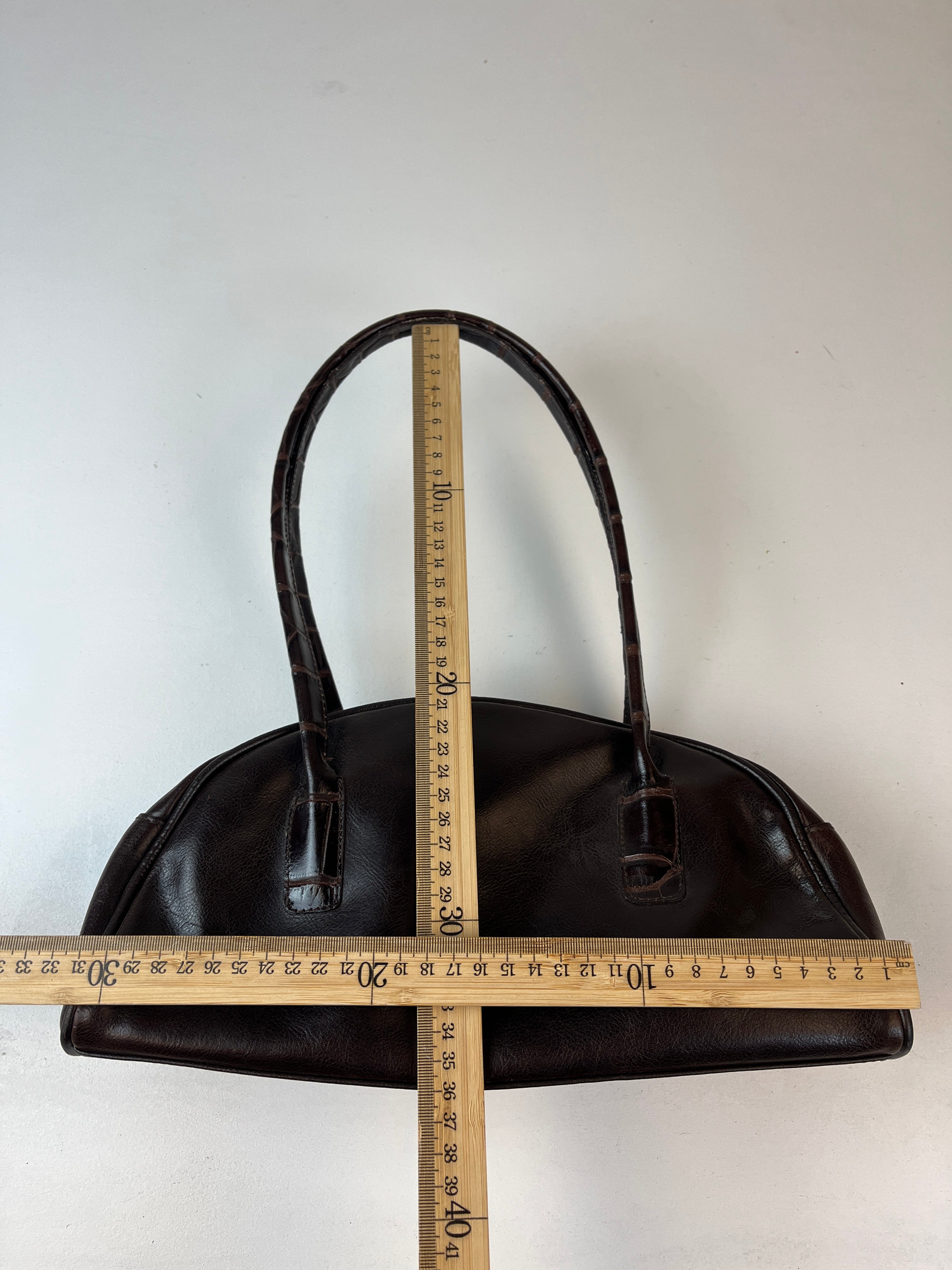Vintage Leder Tasche Braun