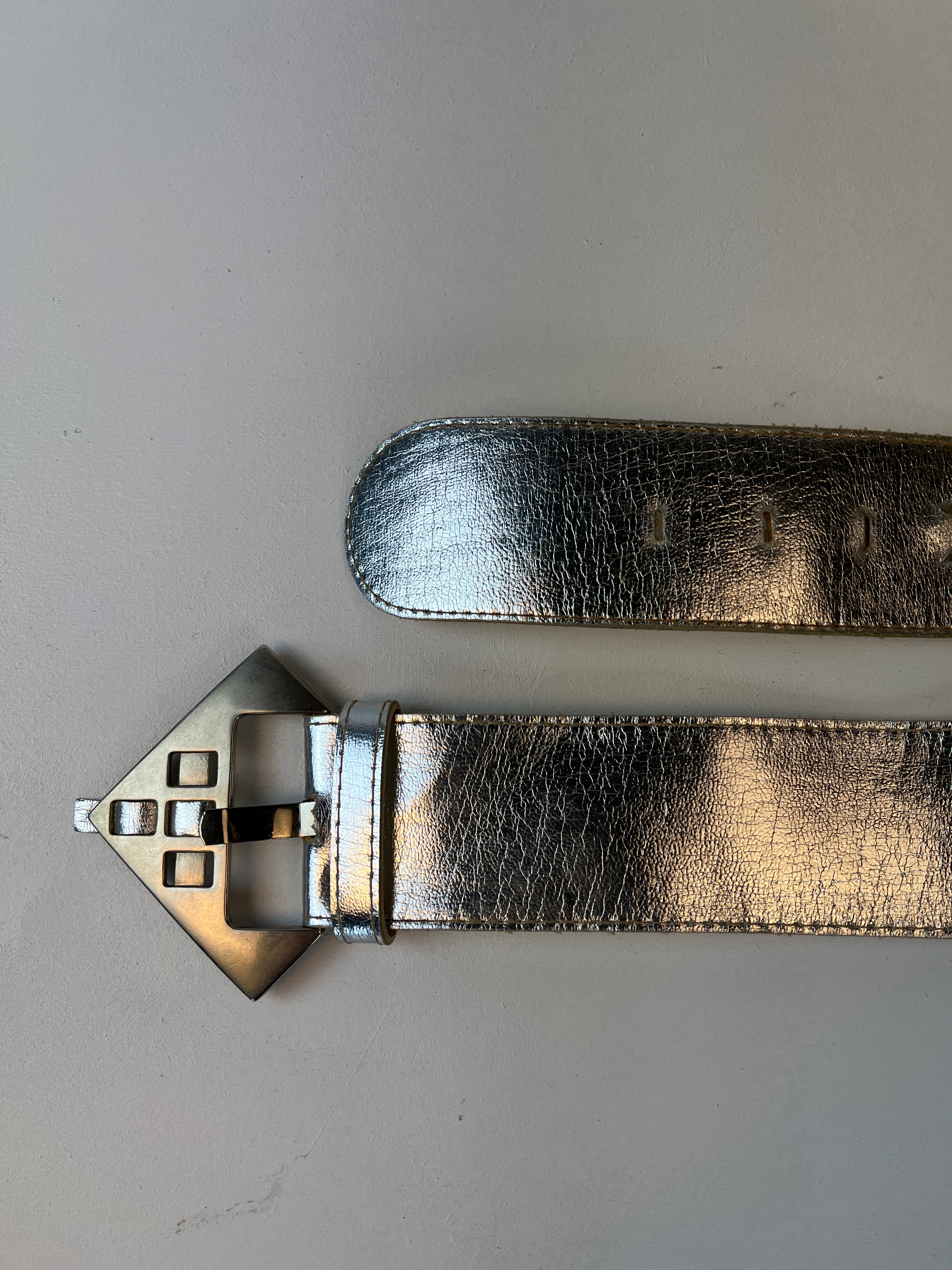 Vintage Y2K Gürtel Silber