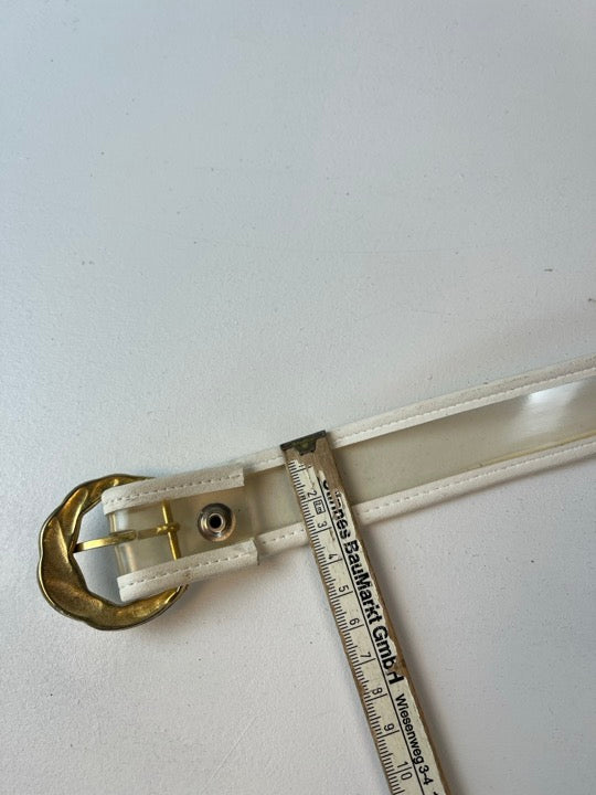 Vintage Weiß Gürtel