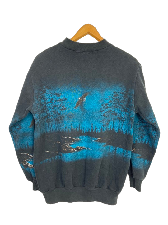 „Adler“ Knopf Sweater (S)