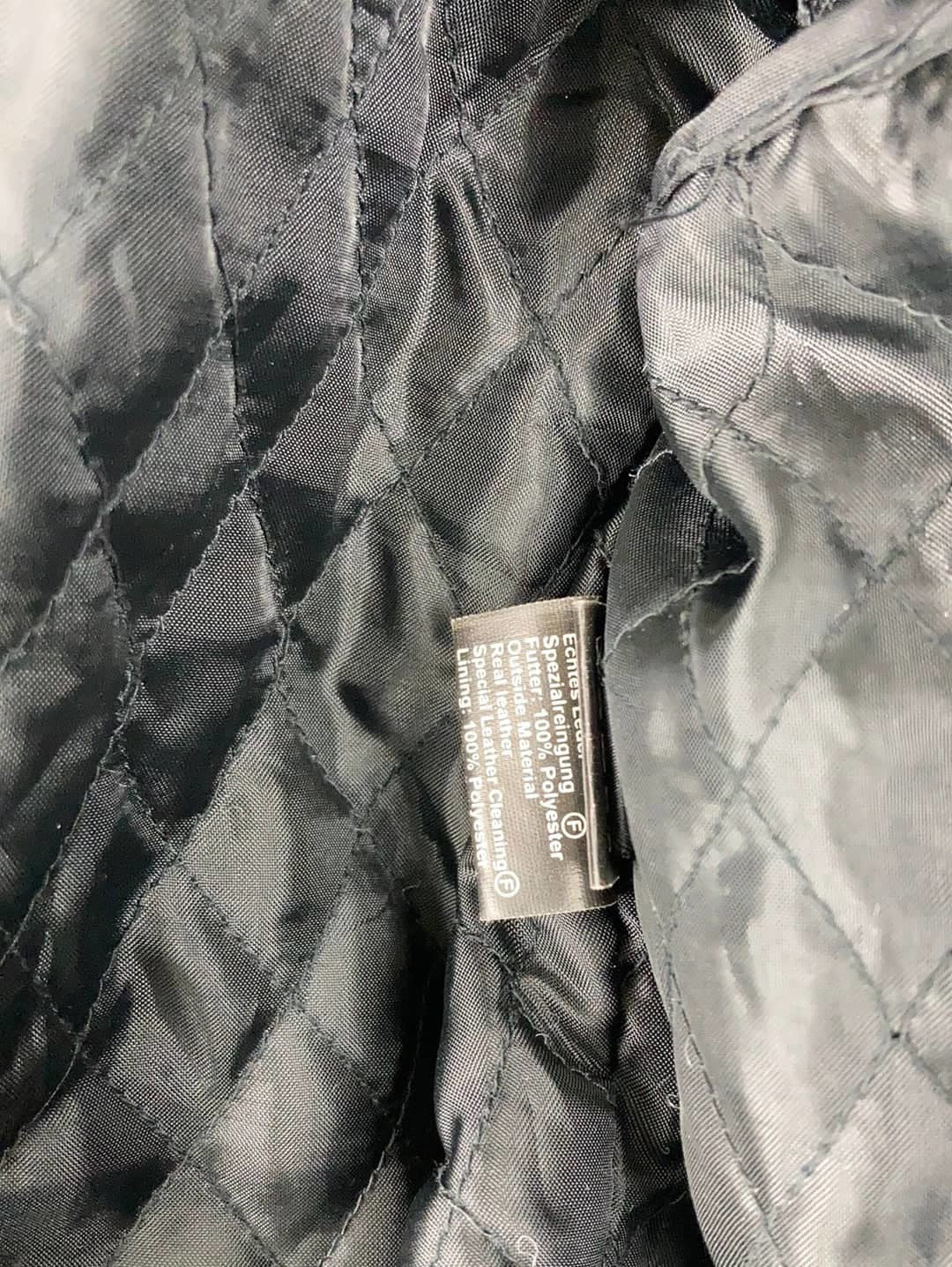 Cafe-Racer Lederjacke Biker (M) 42