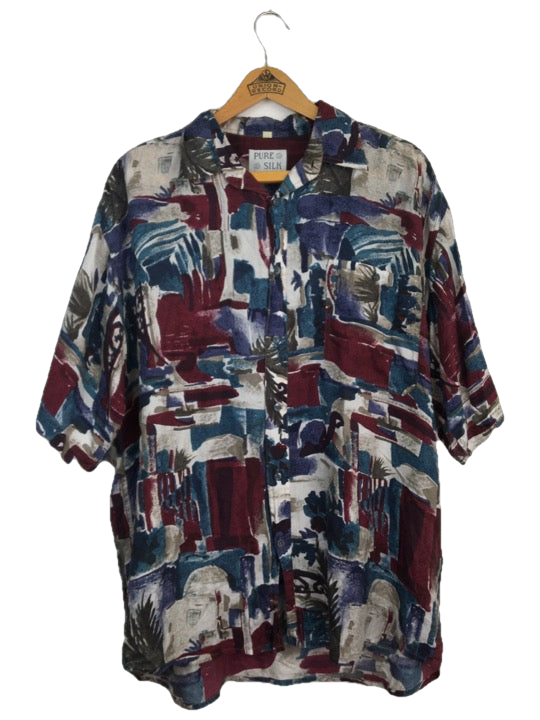 Pure Silk Hemd (L)