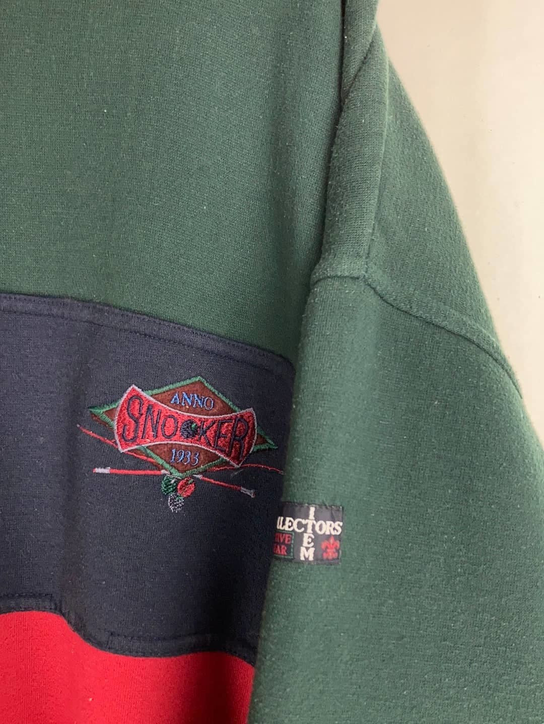 „Snooker 1933“ Knopf Sweater (XXL)