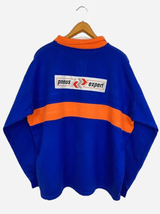 „Pneus Expert“ Knopf Sweater (L)