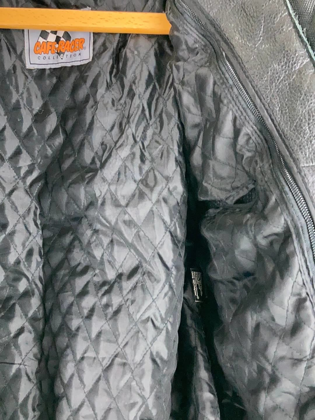 Cafe-Racer Lederjacke Biker (M) 42