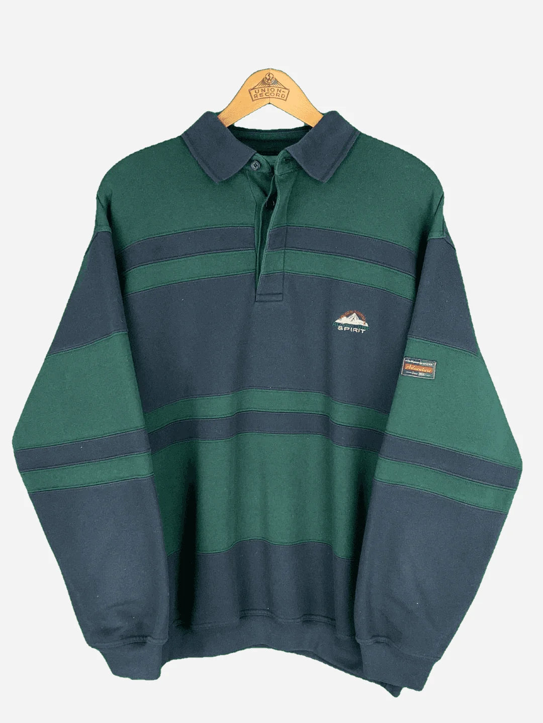 „Golden Mountain“ Knopf Sweater (L)