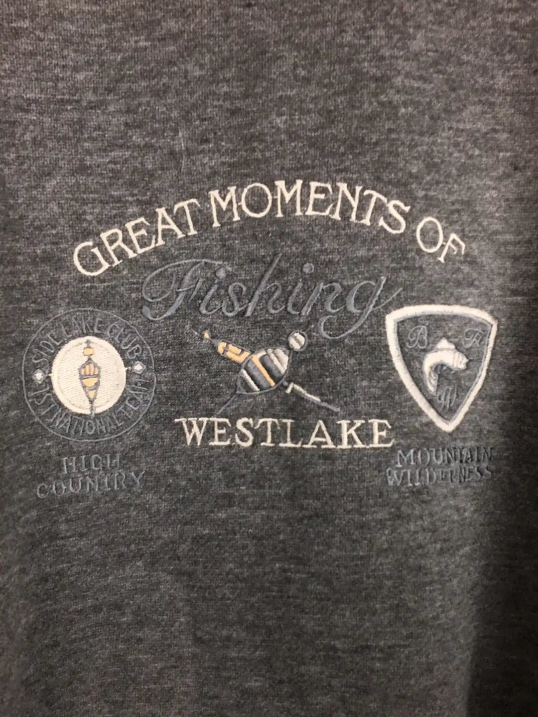 „Fishing Westlake“ Sweater (L)