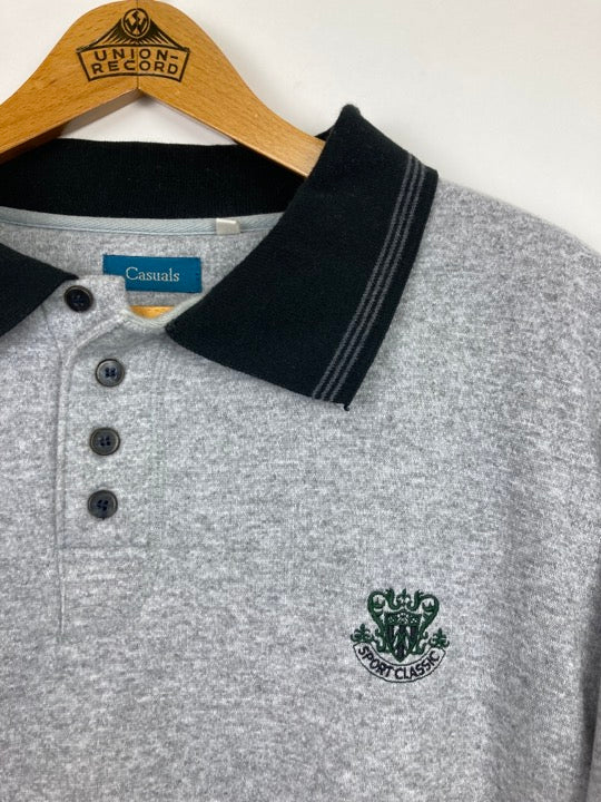 „Sport Classic“ Knopf Sweater (M)