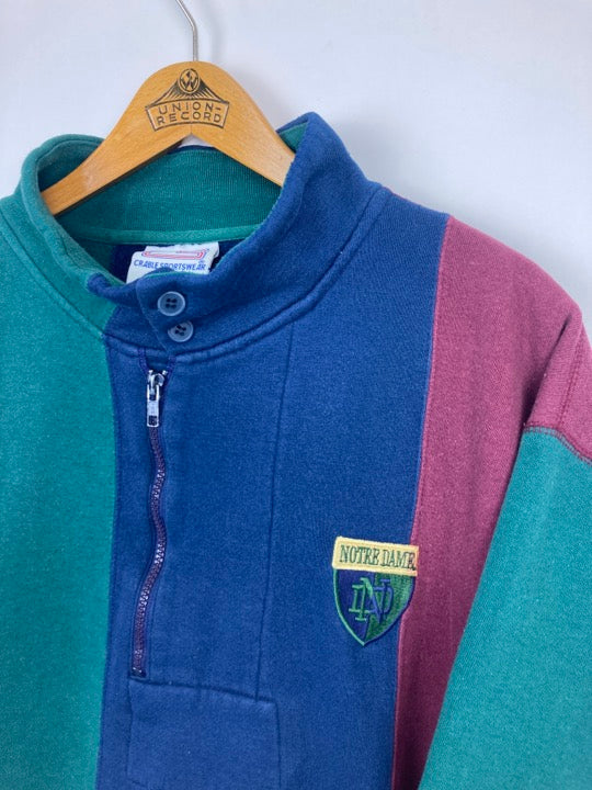 „Notre Dame“ Halfzip Sweater (M)