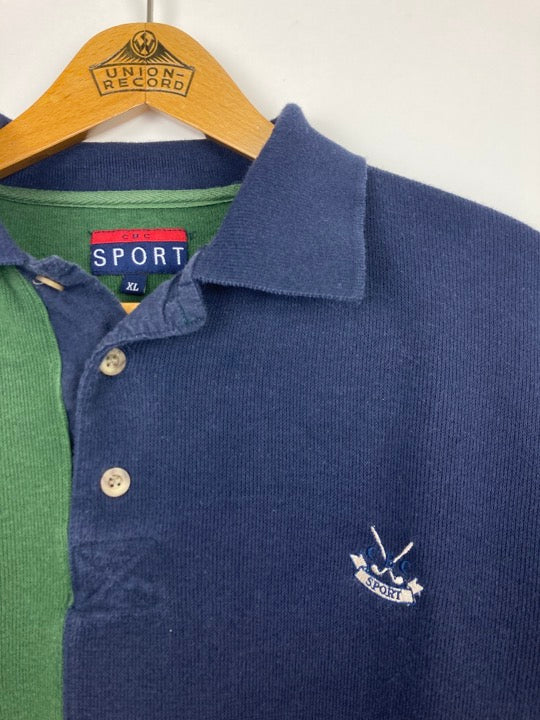 Sport Knopf Pullover (M)