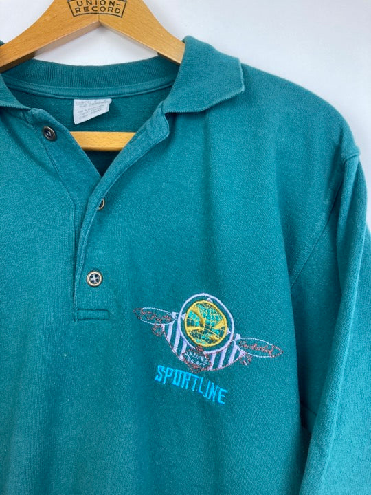 „Sportline“ Knopf Sweater (M)