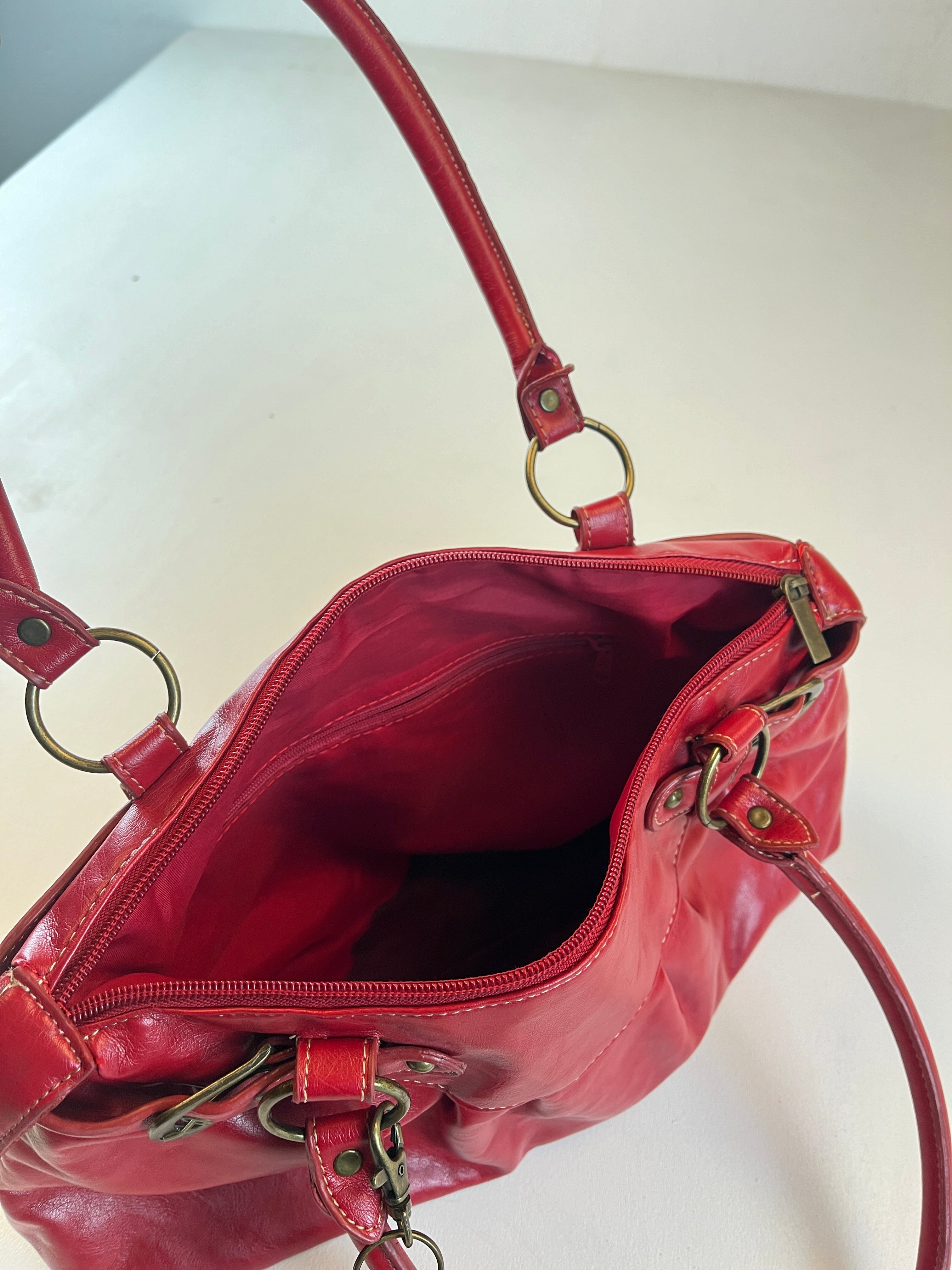 Vintage Tasche Rot
