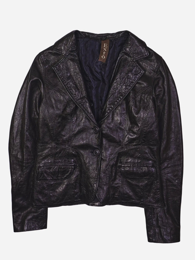 Vintage Lederjacke (L)