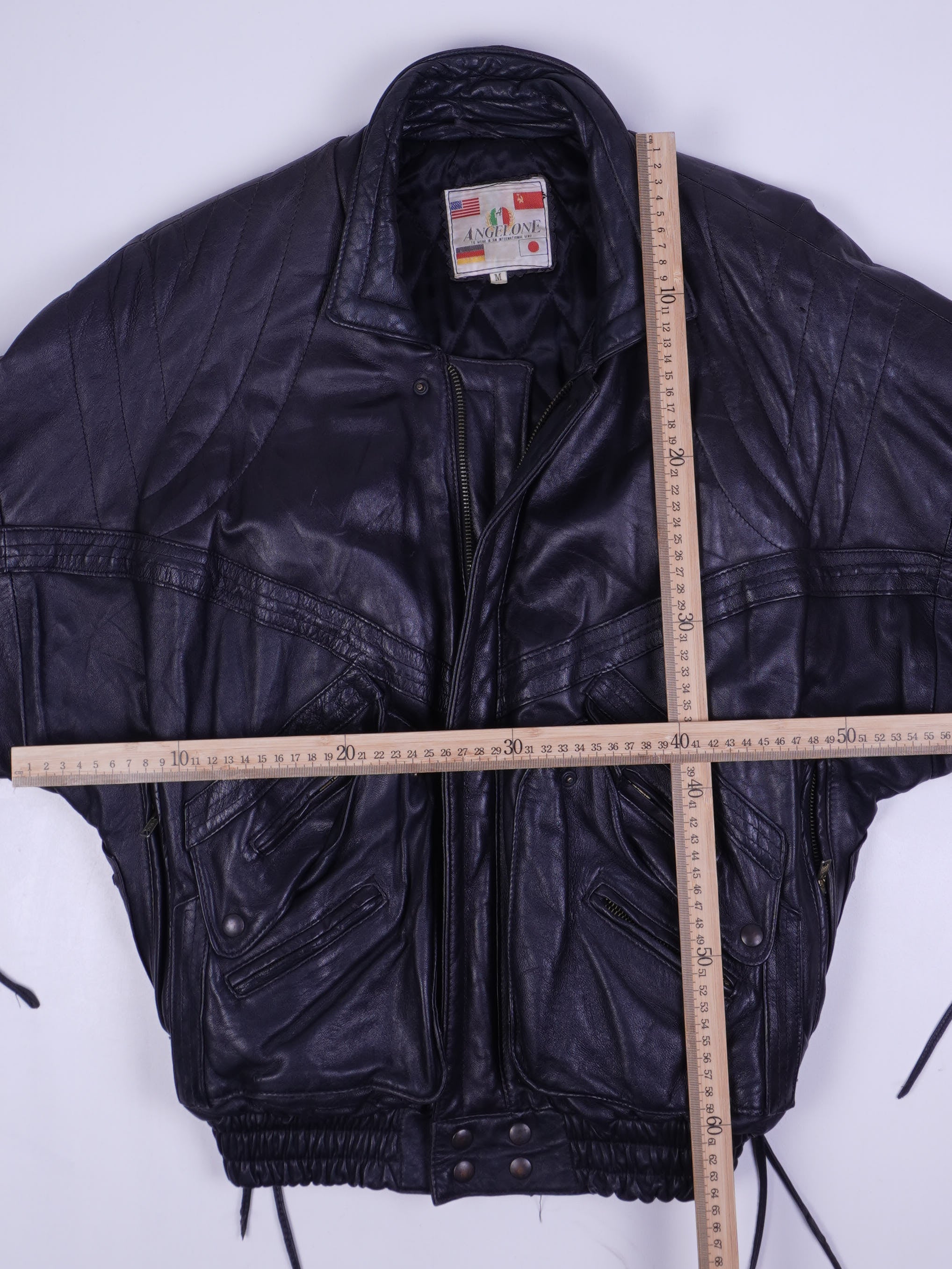 Vintage Lederjacke (S)