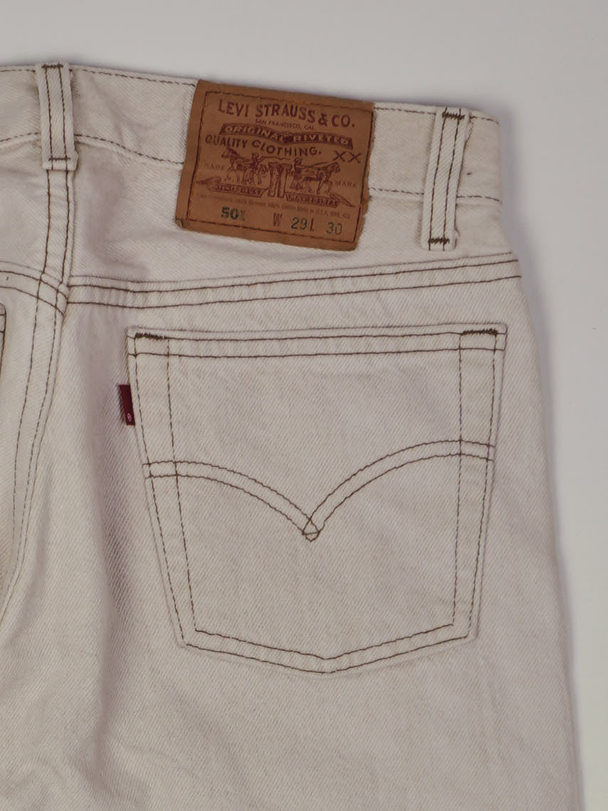 Levis 501 Straight Leg Jeans (W29)