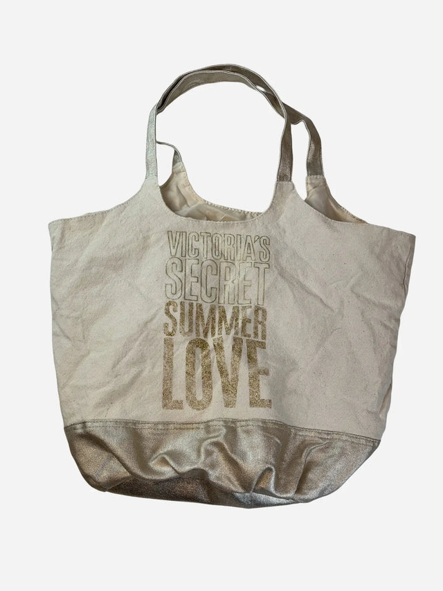 Victoria's Secret Summer Love Y2K Shopper Tasche Weiß