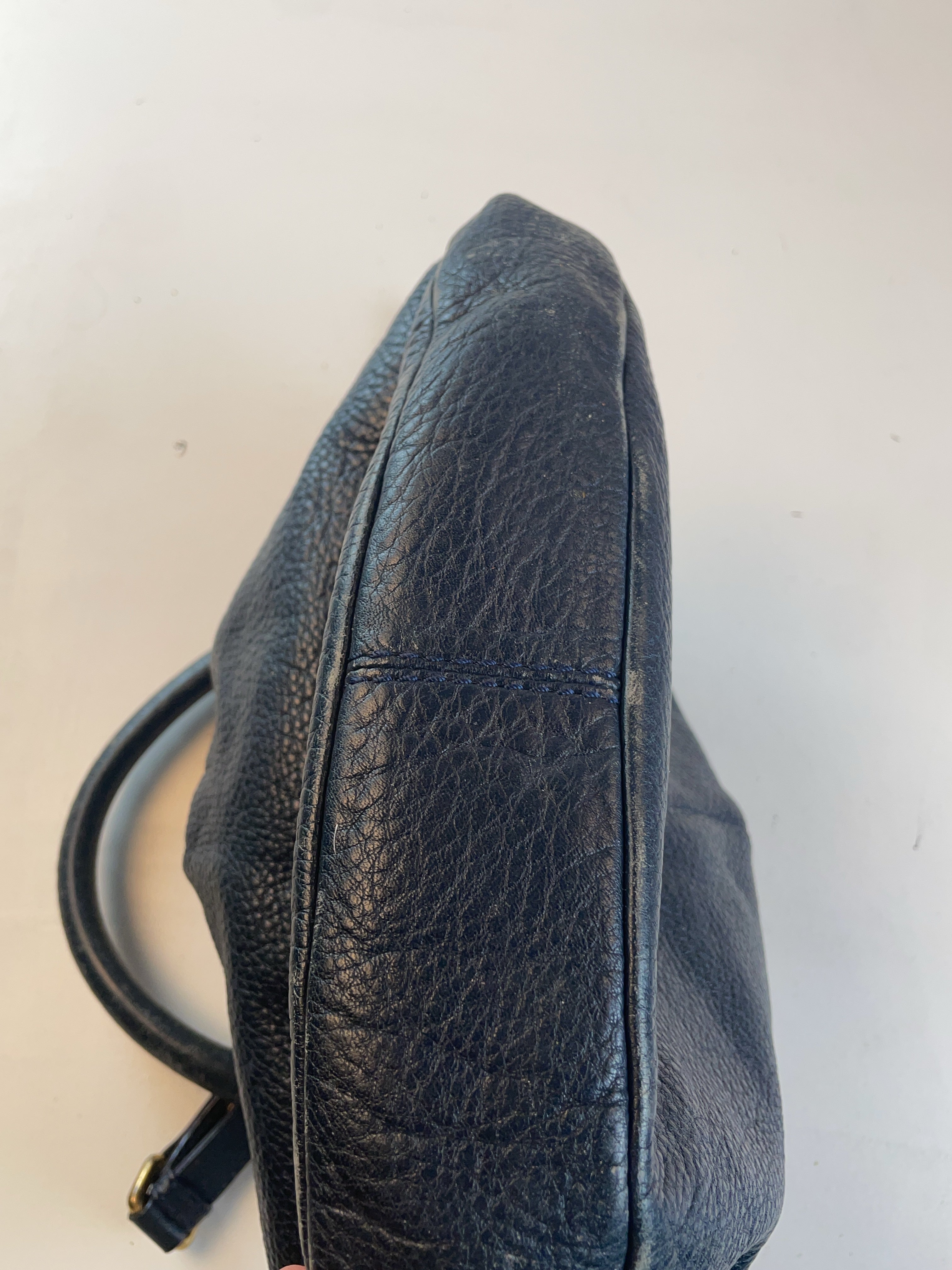 Marc Jacobs Schulter Tasche Marineblau Y2k