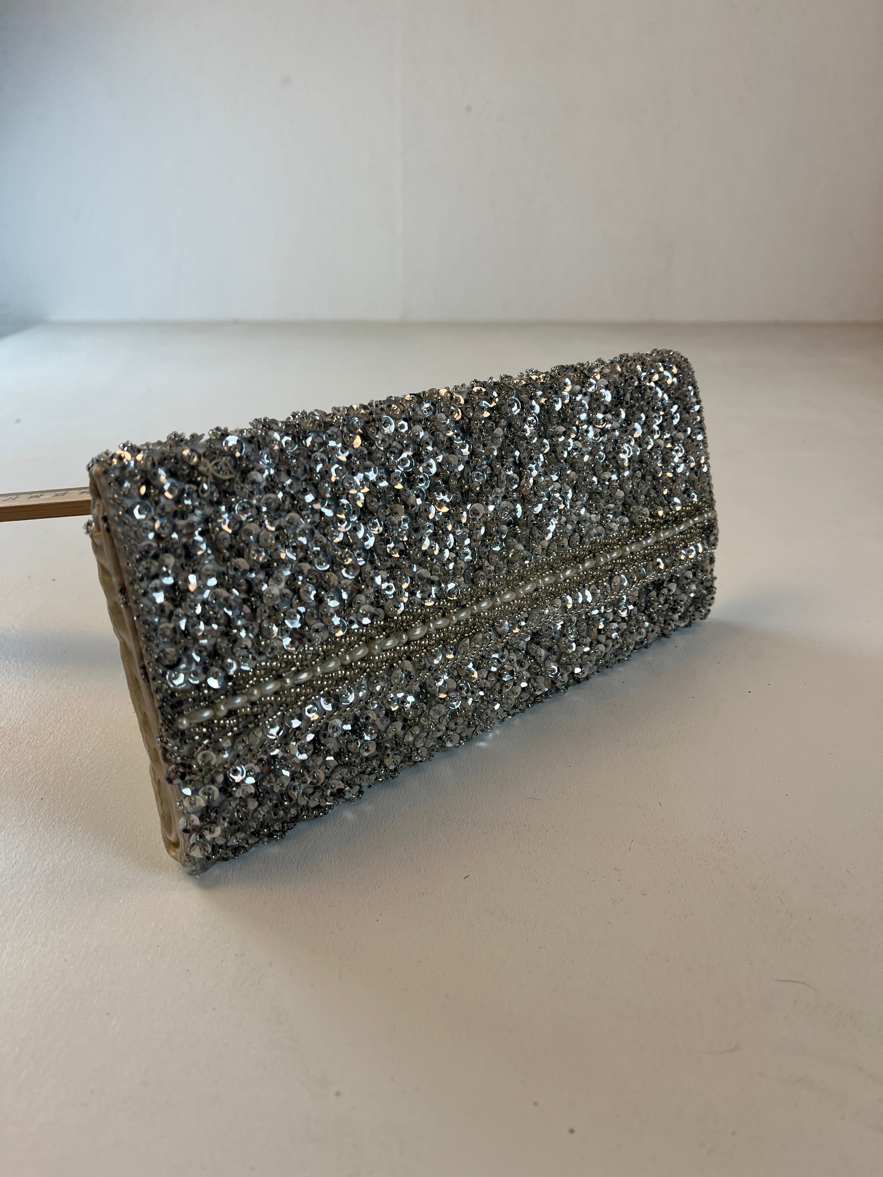 Vintage Tasche Silber