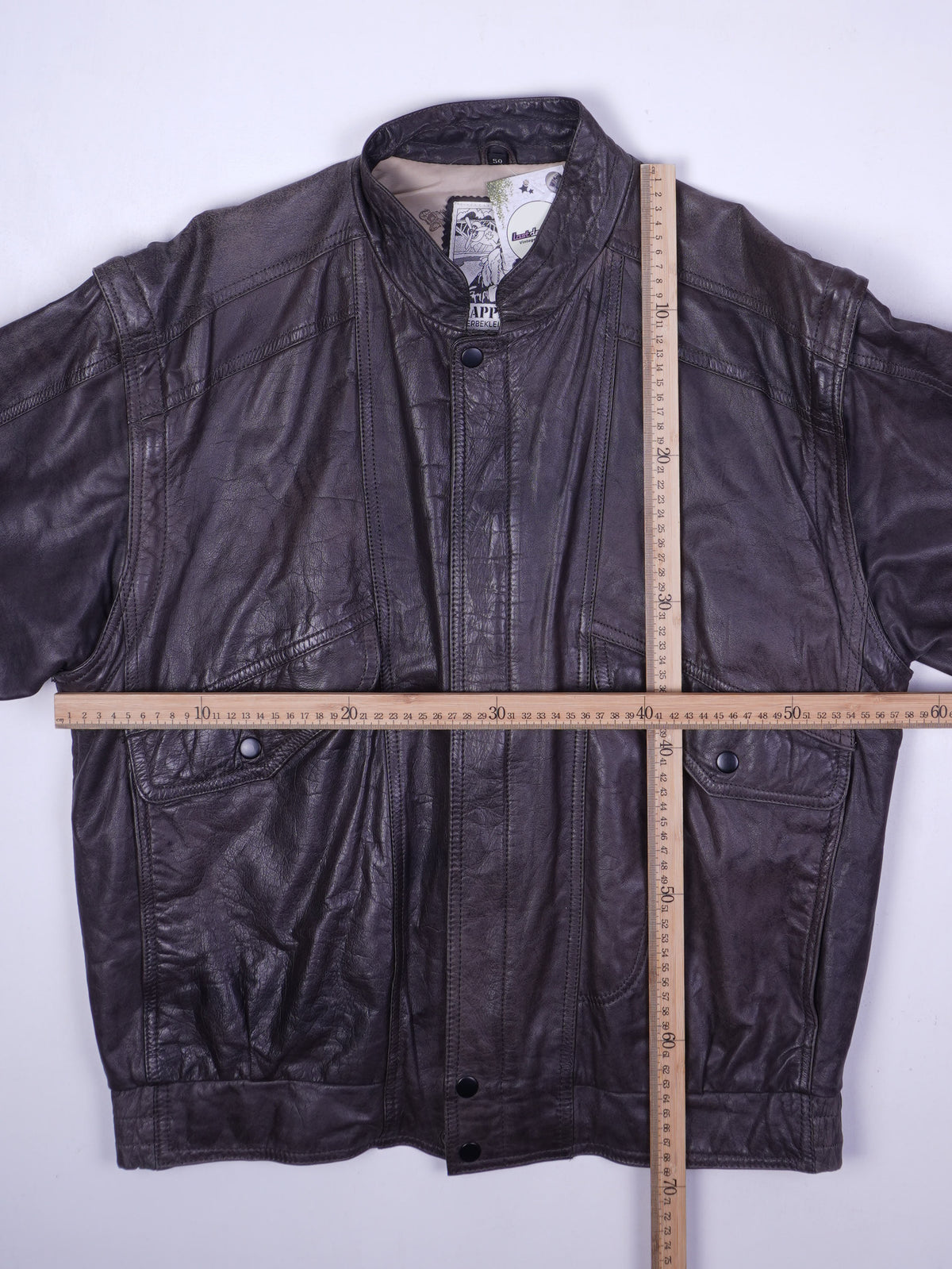 Vintage Lederjacke (M)