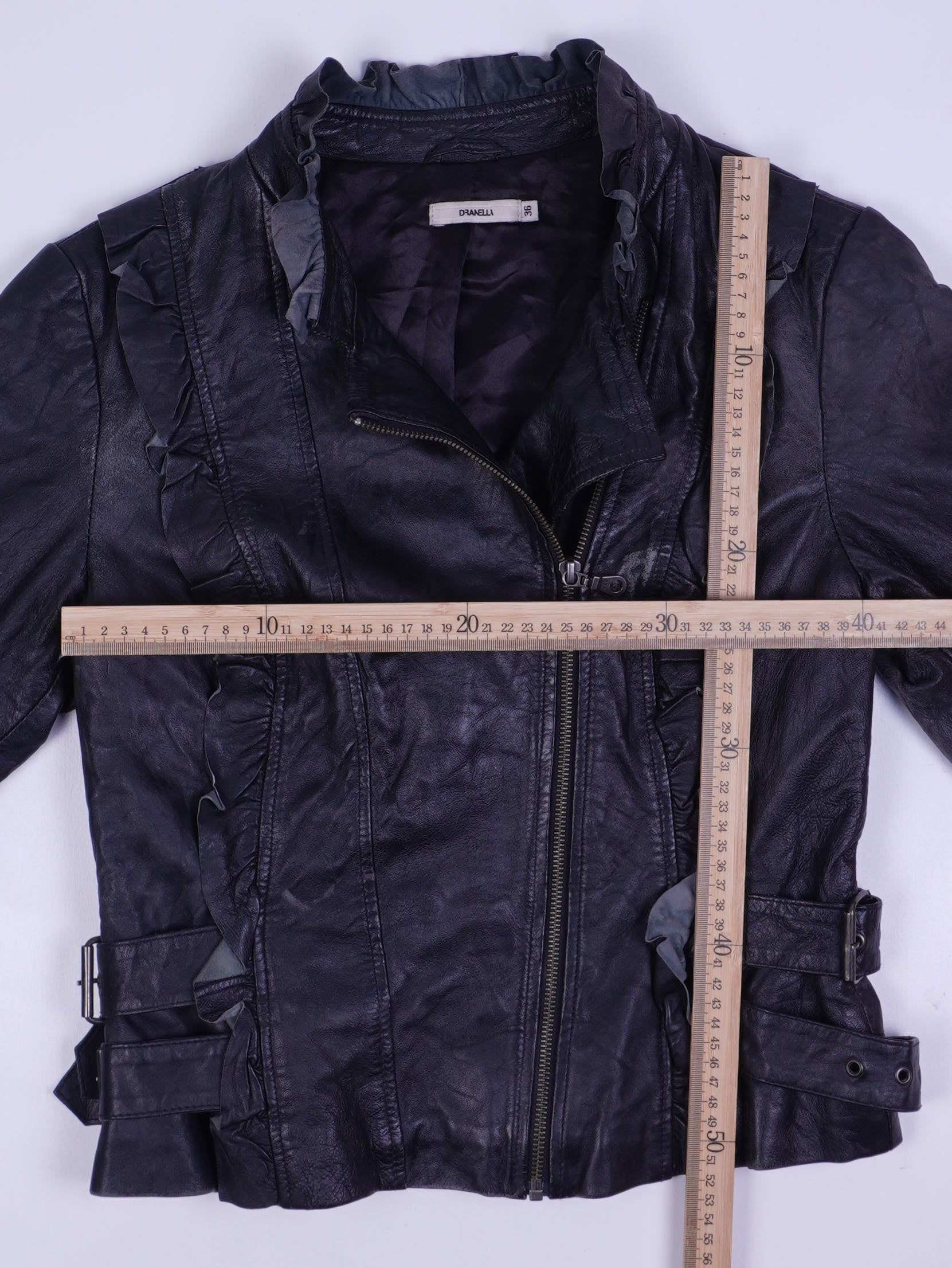 Vintage Lederjacke (S)