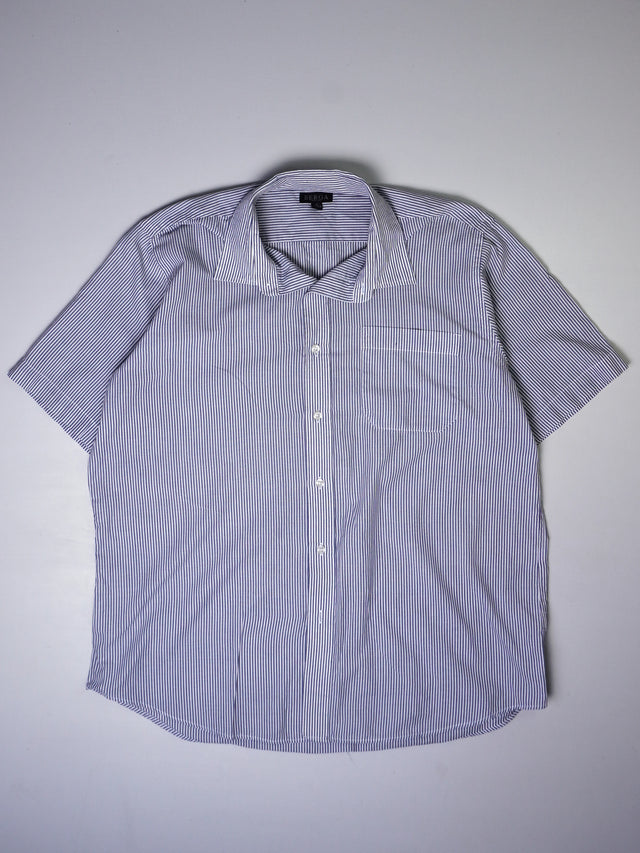 Berga Gestreiftes Kurzarmhemd (XL)