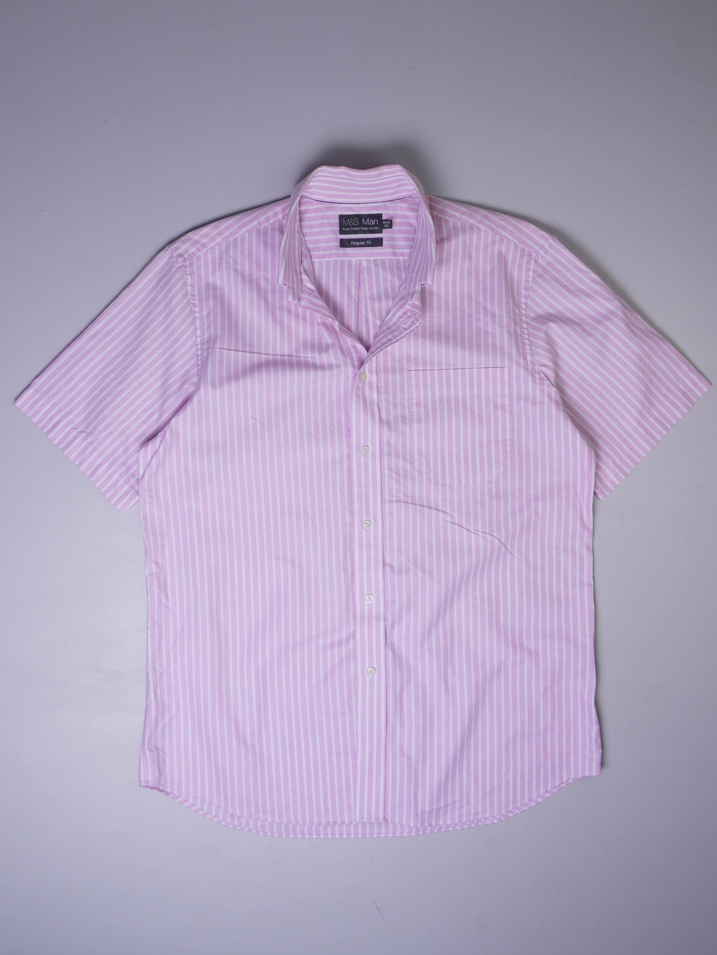 Vintage Gestreift Hemd (M)