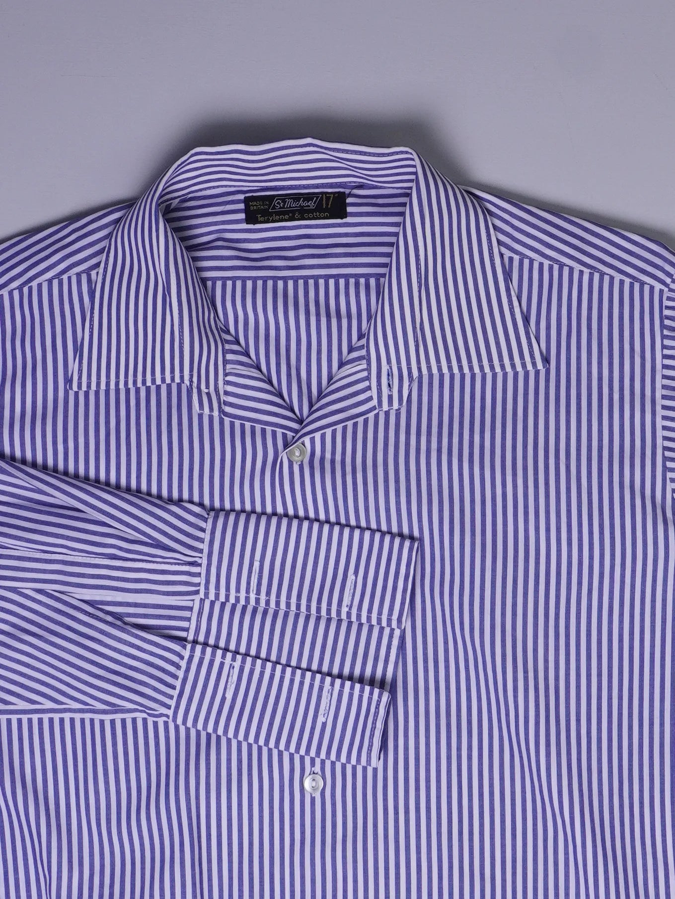 Vintage Gestreift Hemd (L)