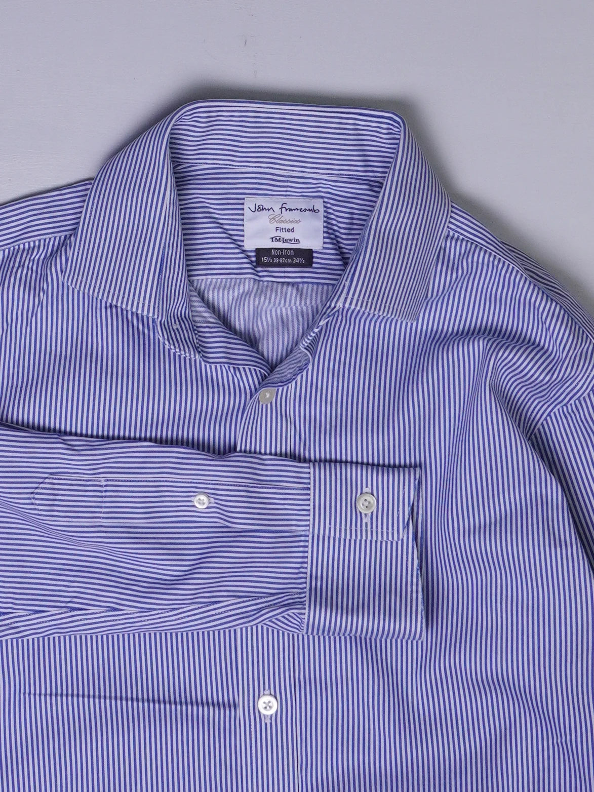 Vintage Gestreift Hemd (S)