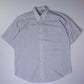 Vintage Gestreiftes Kurzarmhemd (XL)