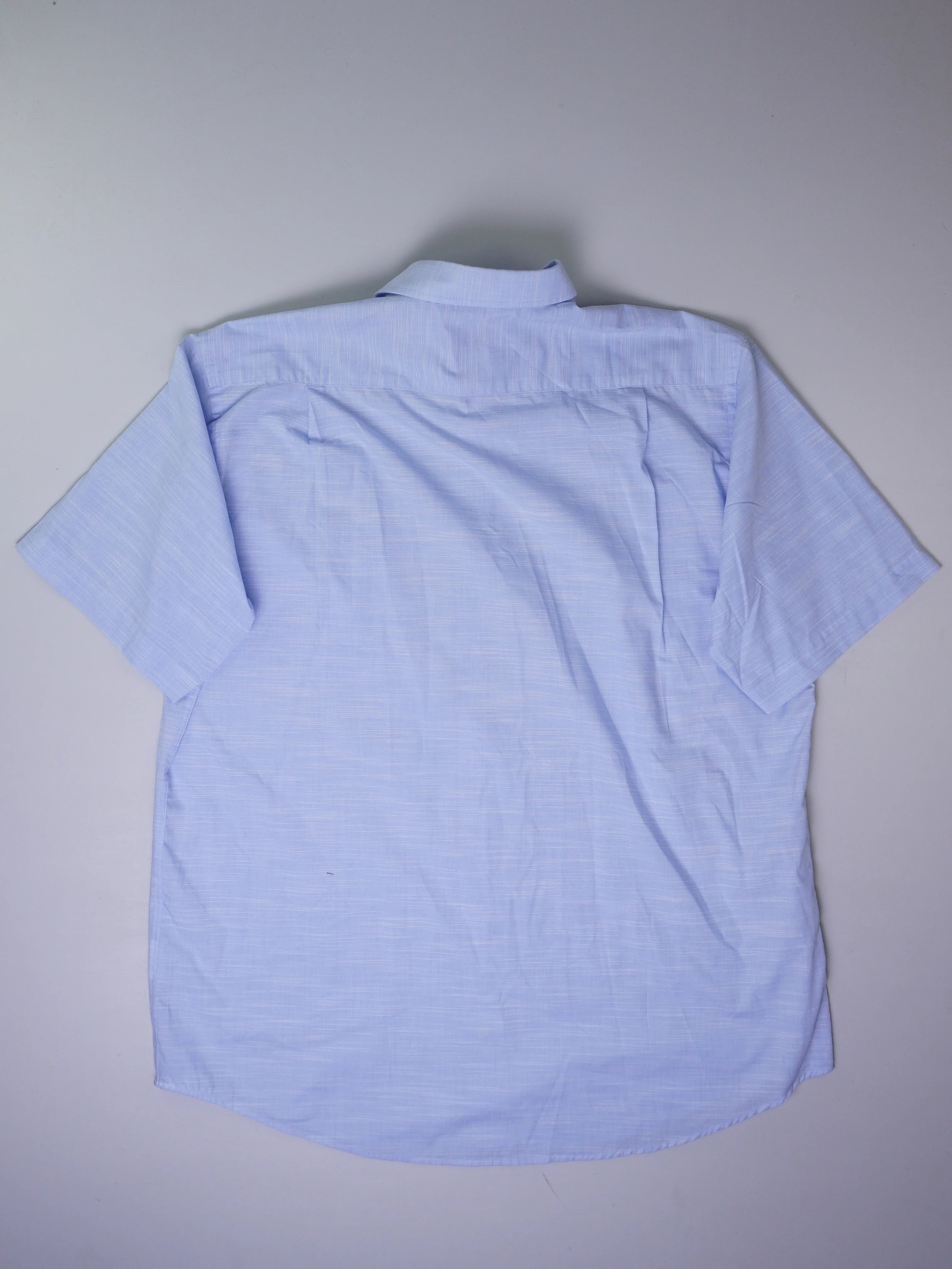 Vintage Gestreiftes Kurzarmhemd (XL)