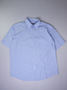 Vintage Gestreiftes Kurzarmhemd (XL)