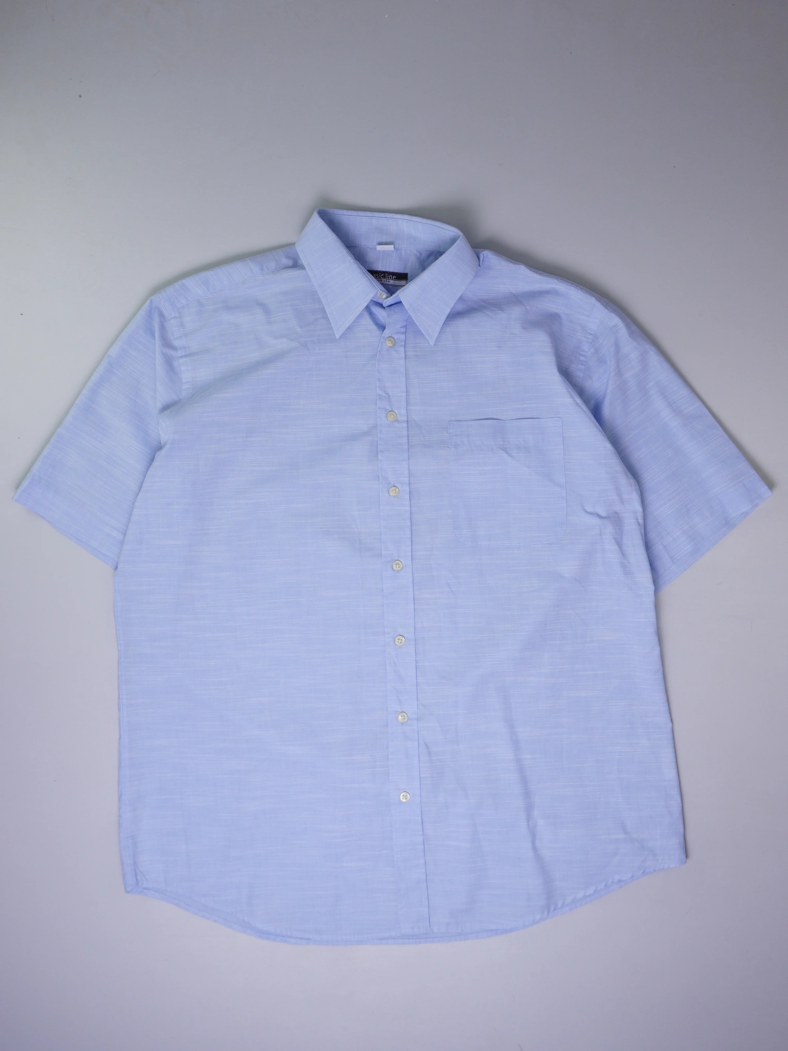 Vintage Gestreiftes Kurzarmhemd (XL)