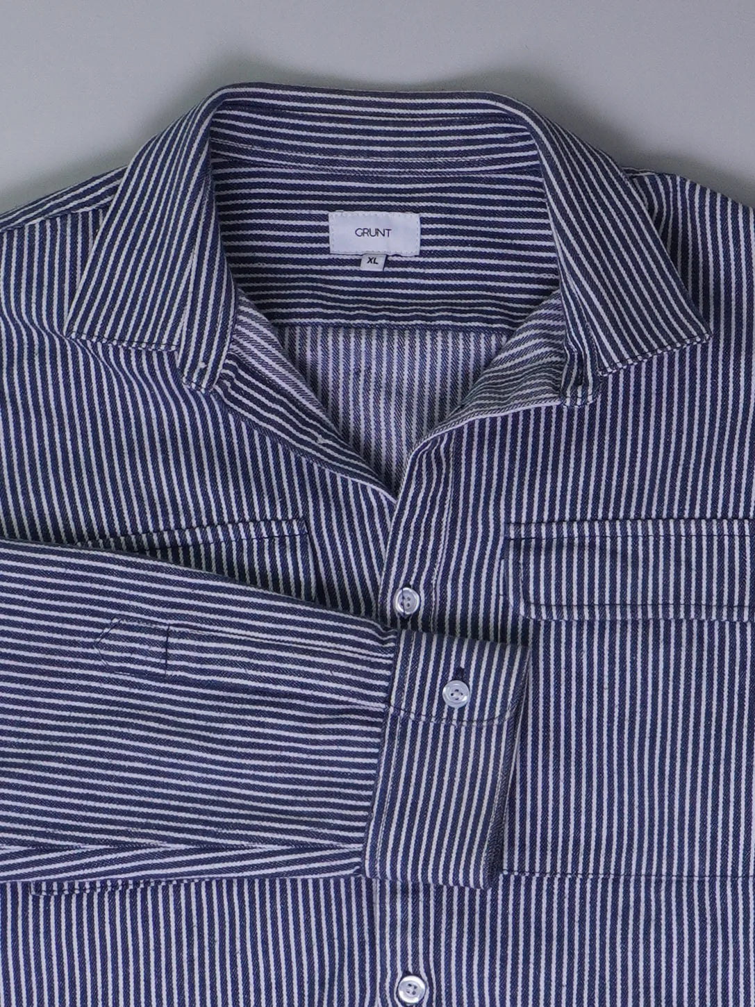 Vintage Gestreiftes Hemd (S)