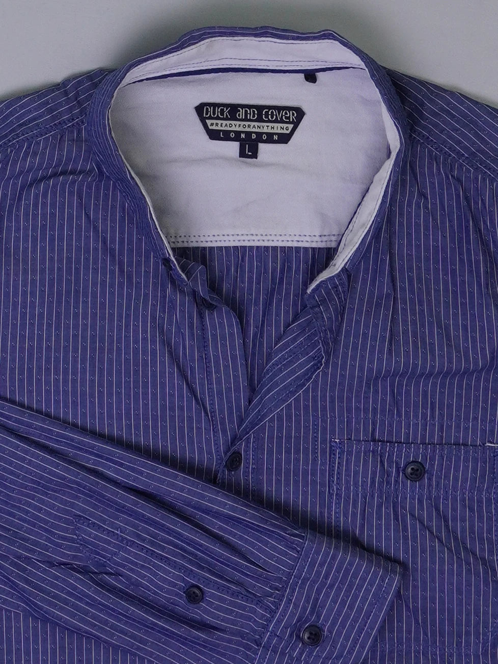 Vintage Gestreiftes Hemd (M)