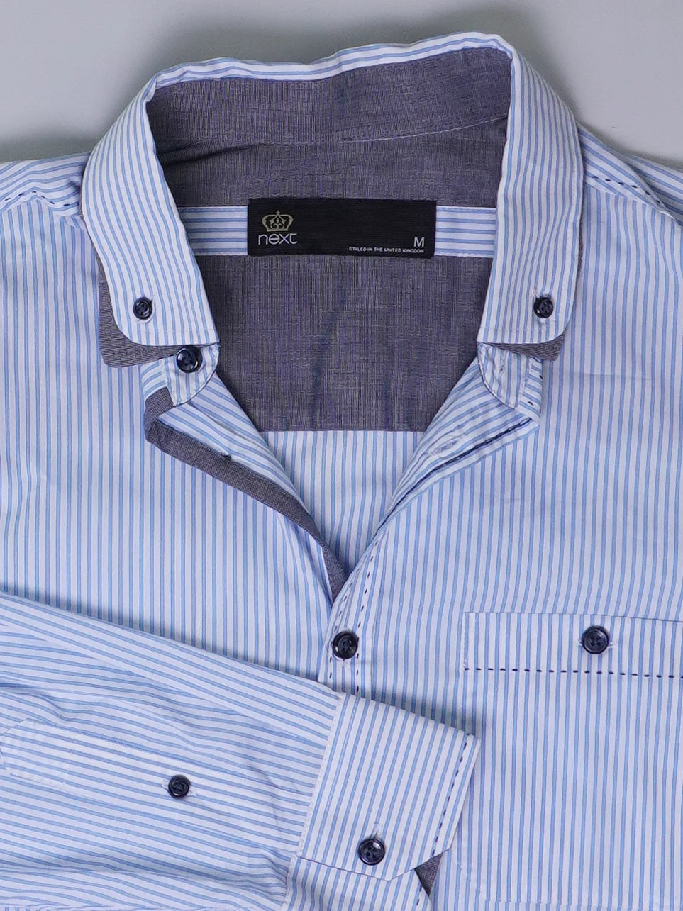 Vintage Gestreiftes Hemd (M)