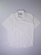 Vintage Gestreiftes Kurzarmhemd (L)