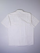 Vintage Gestreiftes Kurzarmhemd (L)